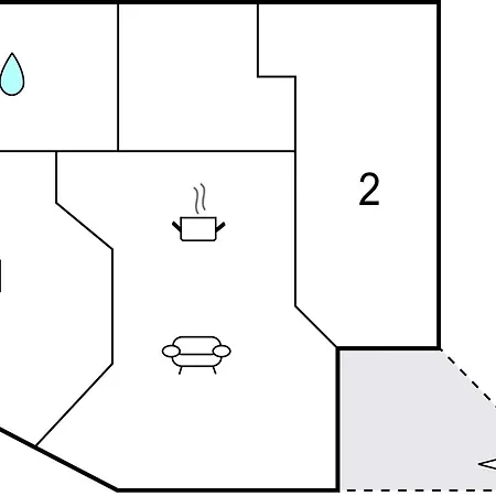Bad, Lejl 112 Apartment *